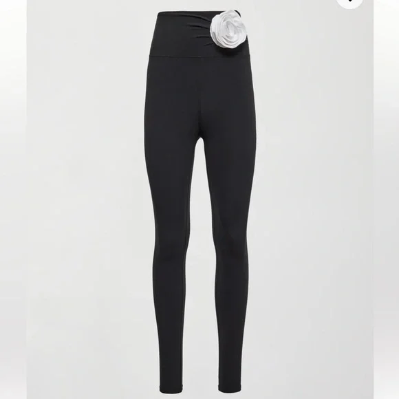 NWT Carbon38 Rosette Legging in Melt High Rise Black - S - Picture 7 of 11